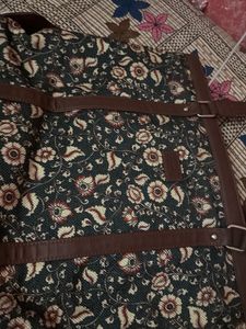 Floral Print Tote Bag