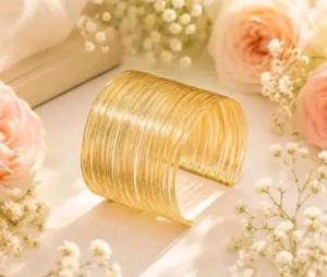 Trendy Cuff Multilayered Bracelet