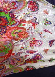Boho Butterfly Print Strapless Maxi Dress