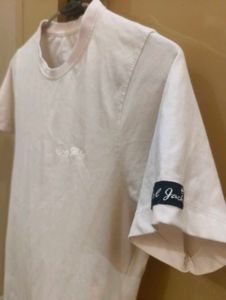 Men's White Crew Neck T-Shirt