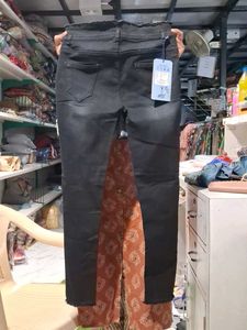 Stylish Black Denim Skirt Jeans 32