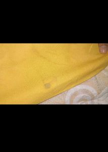 Yellow &amp; White Chikankari Kurta Set