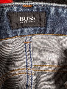 HUGO BOSS Men's Blue Wash Jeans