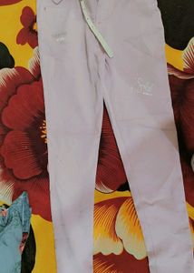 Stylish Pink Skinny Fit Jeans
