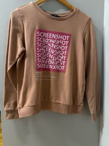VERO MODA Graphic Print Sweatshirt
