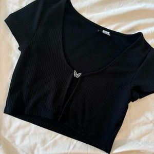 Black H&amp;m Top For Women