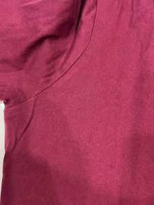 Maroon Casual Dress