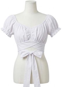 Chic Off-Shoulder Wrap up top