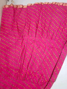 Pink Striped Skirt