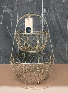 2 Tiered Wire Basket