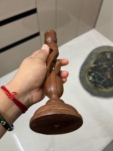 Wooden Candle Holders Set of 3