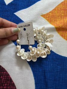 Boho Shell Hoop Earrings