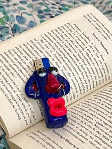 Unique Blue or Red Face Lighter Case