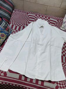 Formal White Shirt For Girls