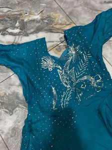 Stunning Teal Lehenga Choli