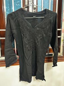Classy Black Kurta