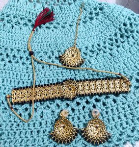 Elegant Jewelry Set Navy Blue 💙 🆕✨👉Price Drop