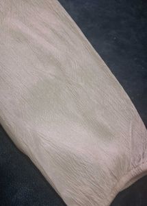 White sweetheart neckline Top