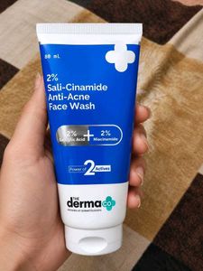 derma co 2% sali-cinamide face wash