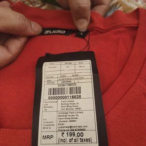 Red 'The Rabbit' Graphic Tee