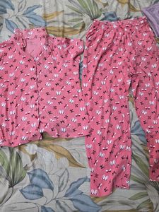 Cute Pink Pajama Set