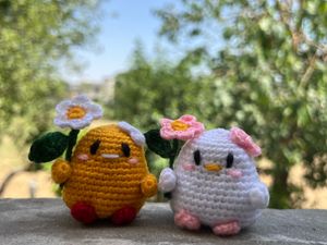 Adorable Crochet Chick &amp; Ducklings Set💖