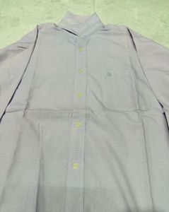 Men's Lavender Button-Up Shirt