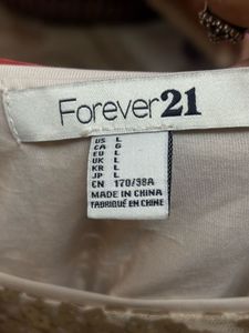 Forever 21 Sequin Sleeveless Top/ Blouse