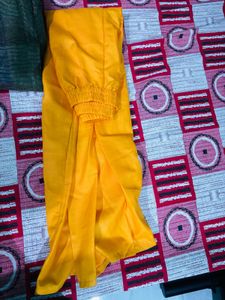 Yellow Embroidered Kurta Set with Dupatta