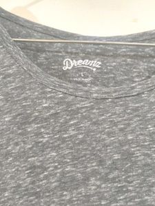 Grey Marled T-Shirt