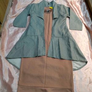 Elegant Kurta Set with Jacket