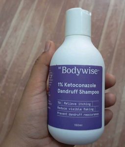 be bodywise 1% ketoconazole dandruff shampoo