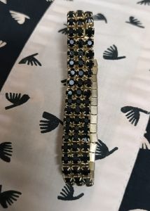 Combo bracelet golden and black
