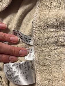 Vintage Style Tan Terry Shorts
