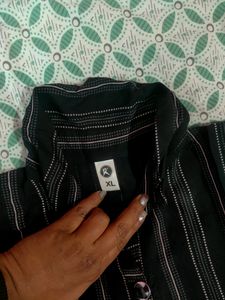 Wonderful...Striped Hi-Lo Dress