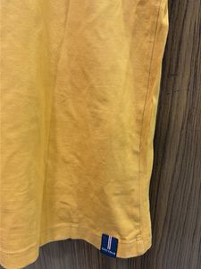 Men's Yellow Graphic Print T-Shirt