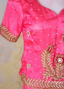 Beautiful Red Embellished Lehenga Choli