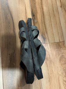 Hush puppies leather sandals