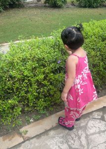 Kids printed kurta with dhoti pants