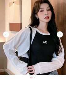 Chic Layered Long Sleeve Top from myntra