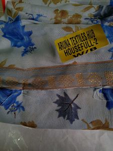 Floral Print Saree