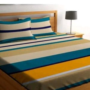 Colorful Striped Bed Sheet Set