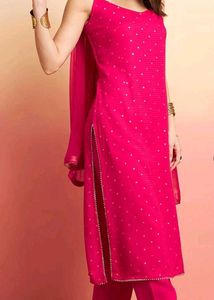 Vibrant Pink kurta set