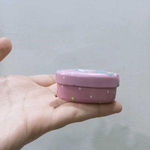 Cute Pink Unicorn Tin Box