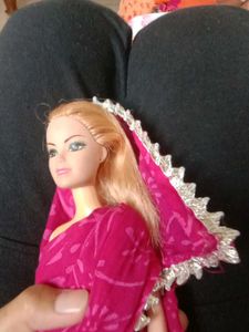 Doll in Traditional Indian Attire
