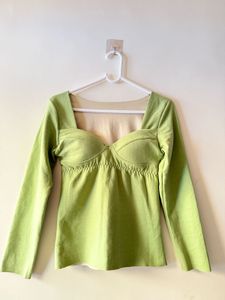 Green Padded Top
