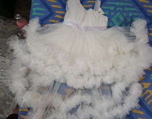 White Tulle Party Dress