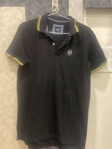 Men's Black Polo T-Shirt