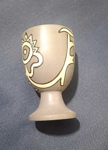 New Wooden Vintage Style Hand-painted Egg Cup