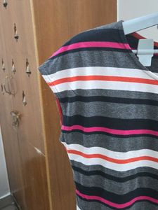 Max Striped Casual T-Shirt